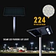 100w led solar street light